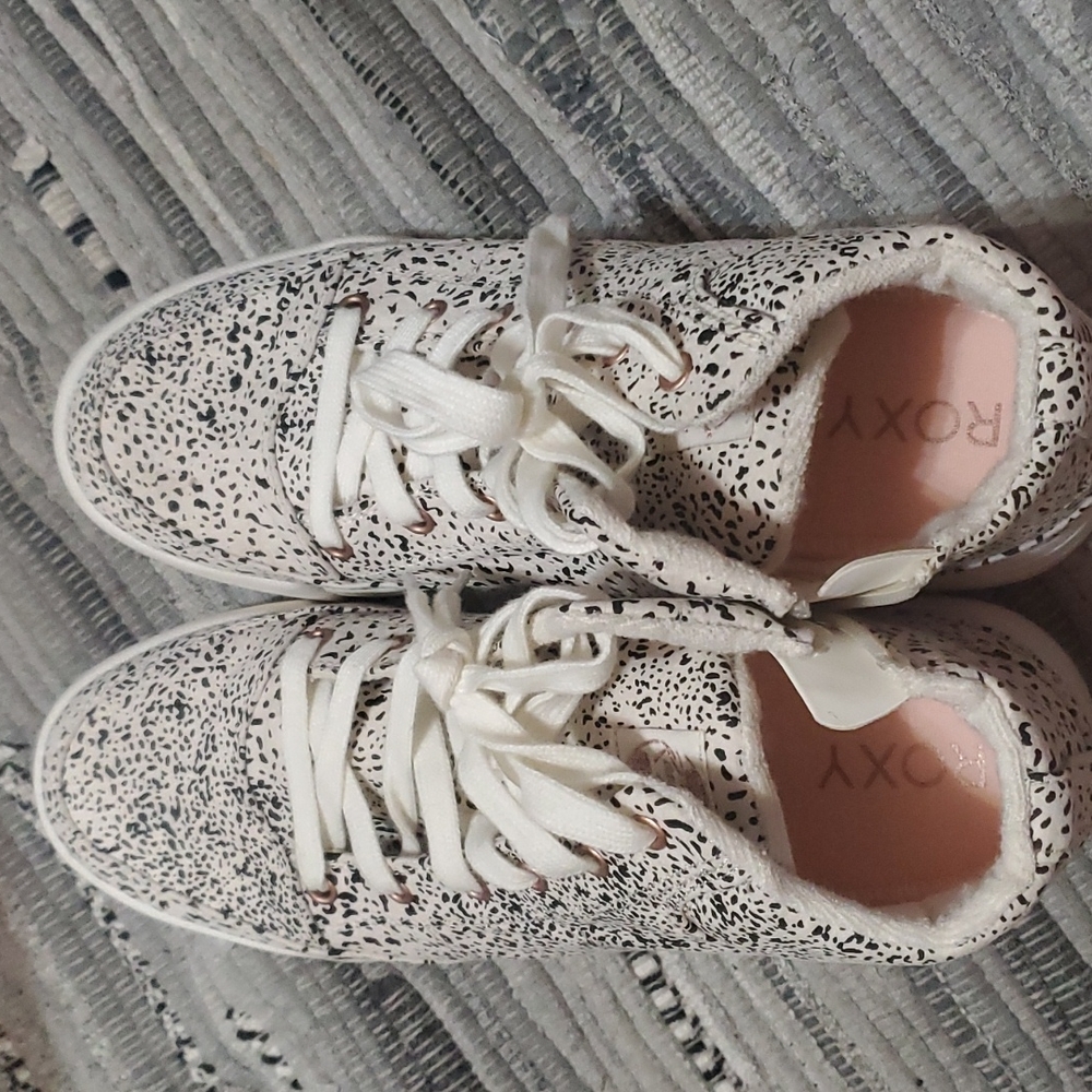 ROXY 10 women's leopard 🐆 print high tops - Picture 2 of 6